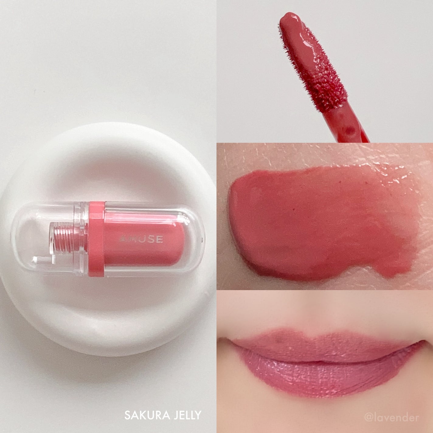 ジェルフィットティント/AMUSE/リップティントを使ったクチコミ(6枚目)