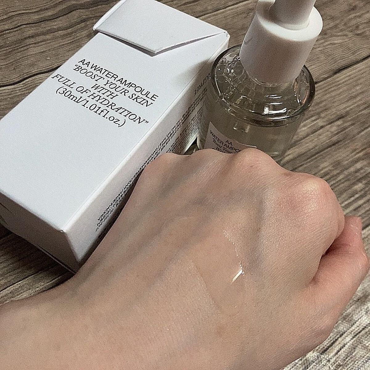 AAウォーターアンプル/Shangpree/美容液を使ったクチコミ(3枚目)