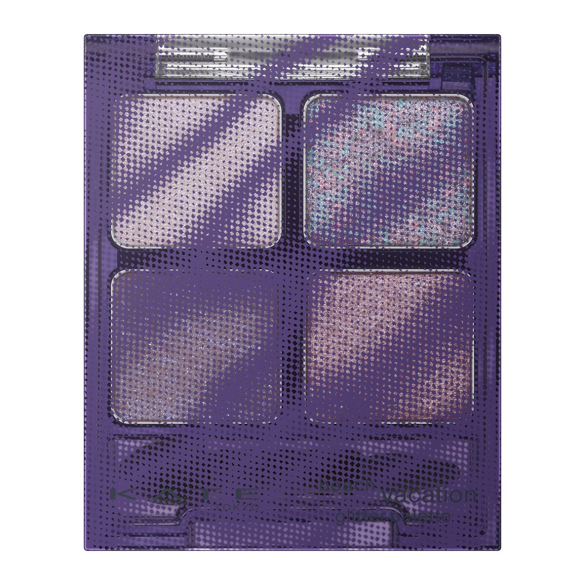 ビーチバカンスグリッターパレット EX-2スターリーナイトオーシャン：深夜の月あかりが水面に映し出される海