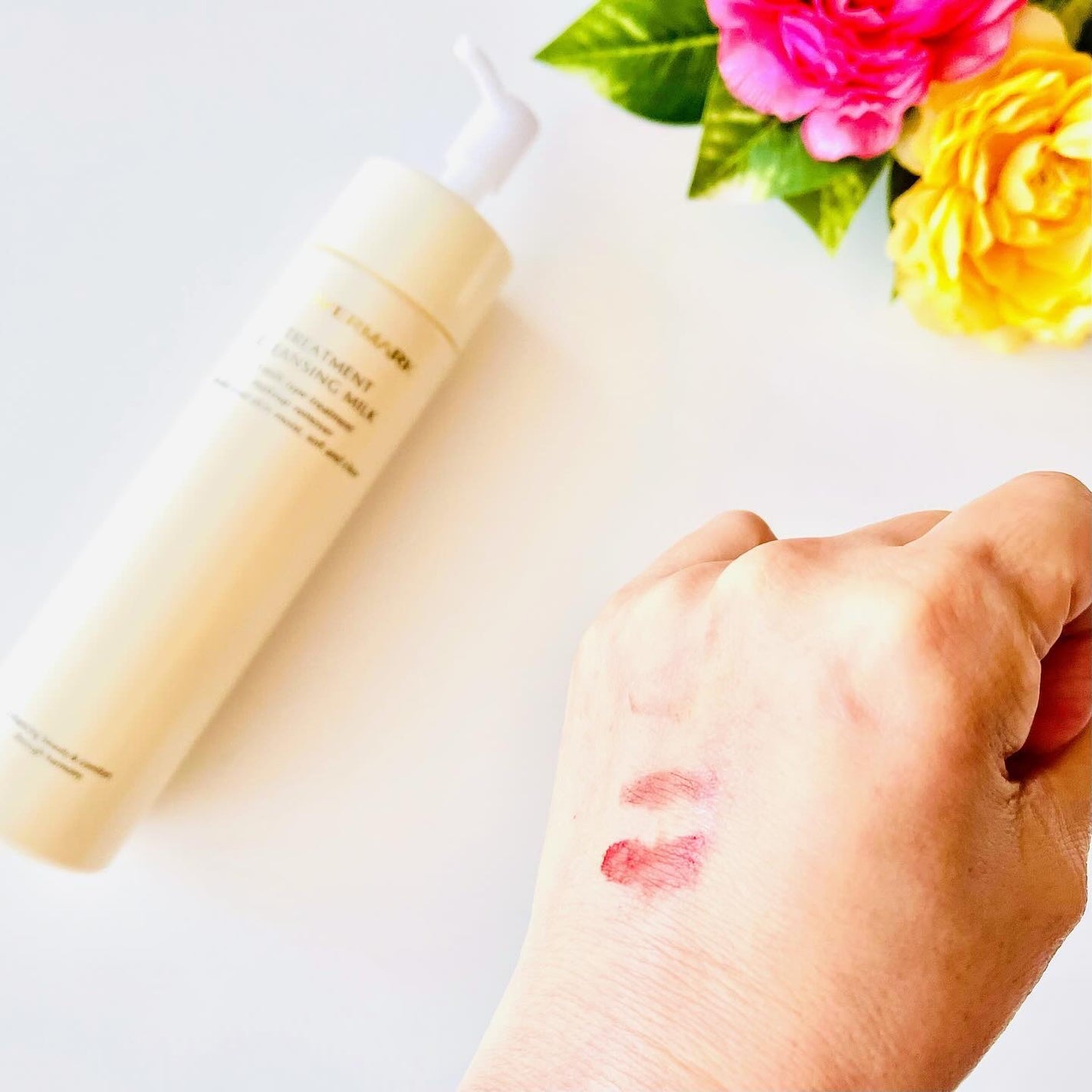 トリートメント クレンジング ミルク/COVERMARK/ミルククレンジングを使ったクチコミ(6枚目)