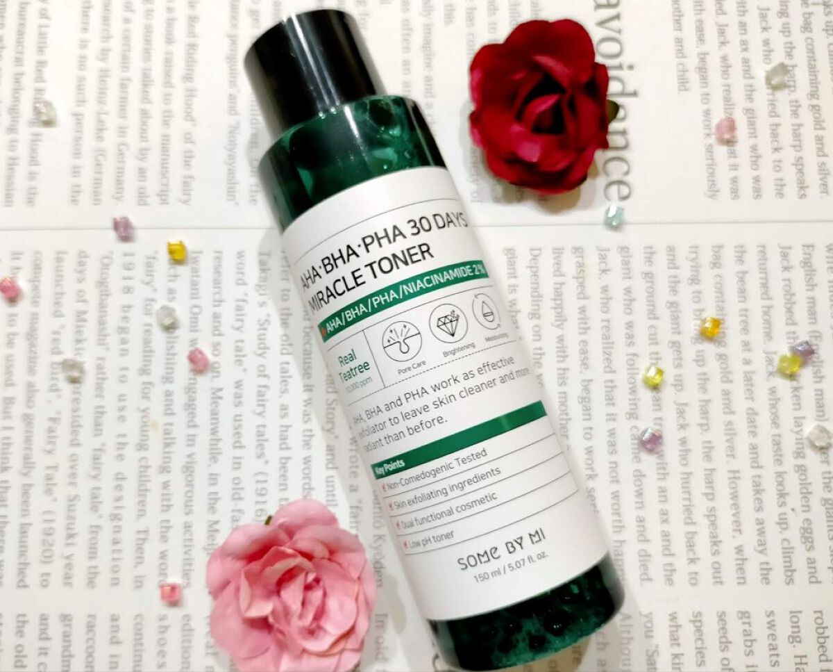 AHA·BHA·PHA 30デイズミラクルトナー/SOME BY MI/化粧水を使ったクチコミ（2枚目）