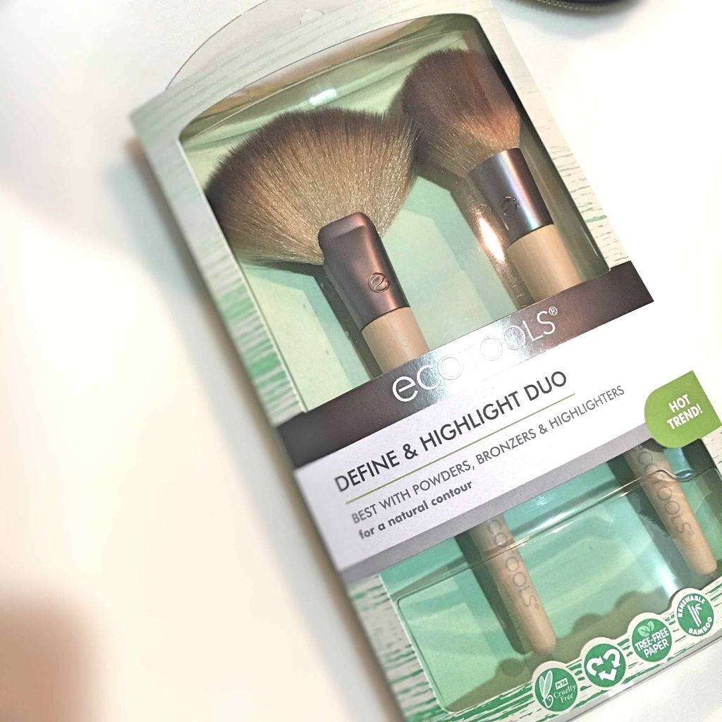 Eye Enhancing Duo Set/EcoTools/メイクブラシを使ったクチコミ（2枚目）