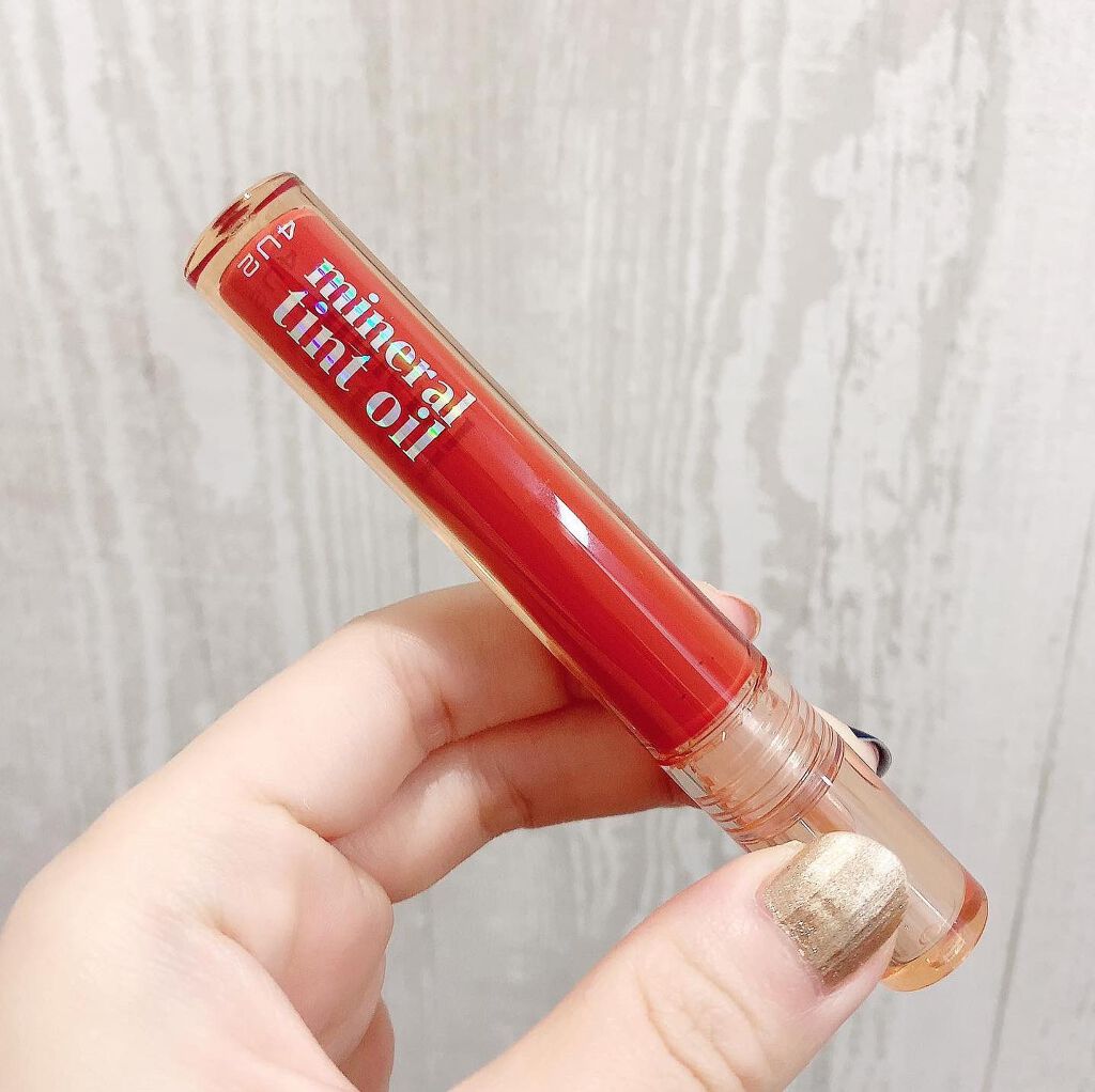 ミネラルティントオイル/4U2/リップティントを使ったクチコミ(1枚目)