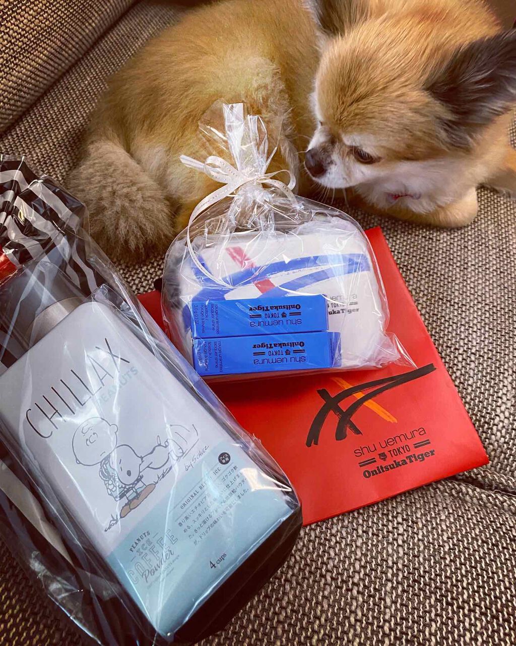 ルージュ アンリミテッド ラッカーシャイン サンライズ エナジー(限定)/shu uemura/口紅を使ったクチコミ（3枚目）