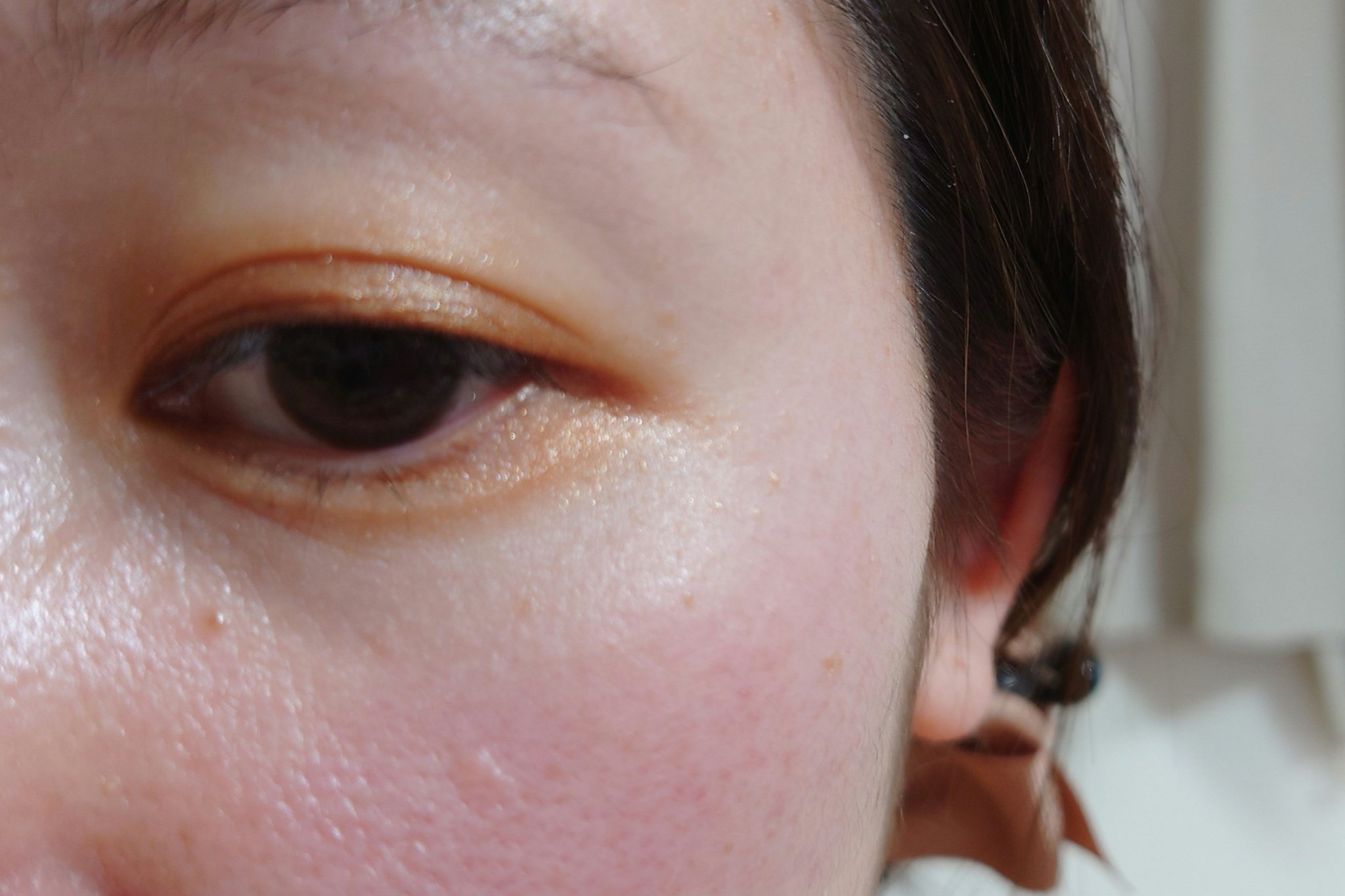 U R GLAM UR GLAM　MARBLE EYESHADOWのクチコミ「LDKで見事1位に輝いていたのでめちゃめちゃ気になり、ダイソーをはしごして手に入れました。
う.....」（3枚目）