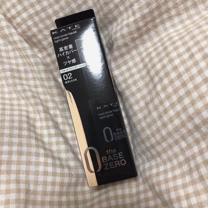 リアルカバーリキッド(ライトグロウ)/KATE/リキッドファンデーションを使ったクチコミ(1枚目)