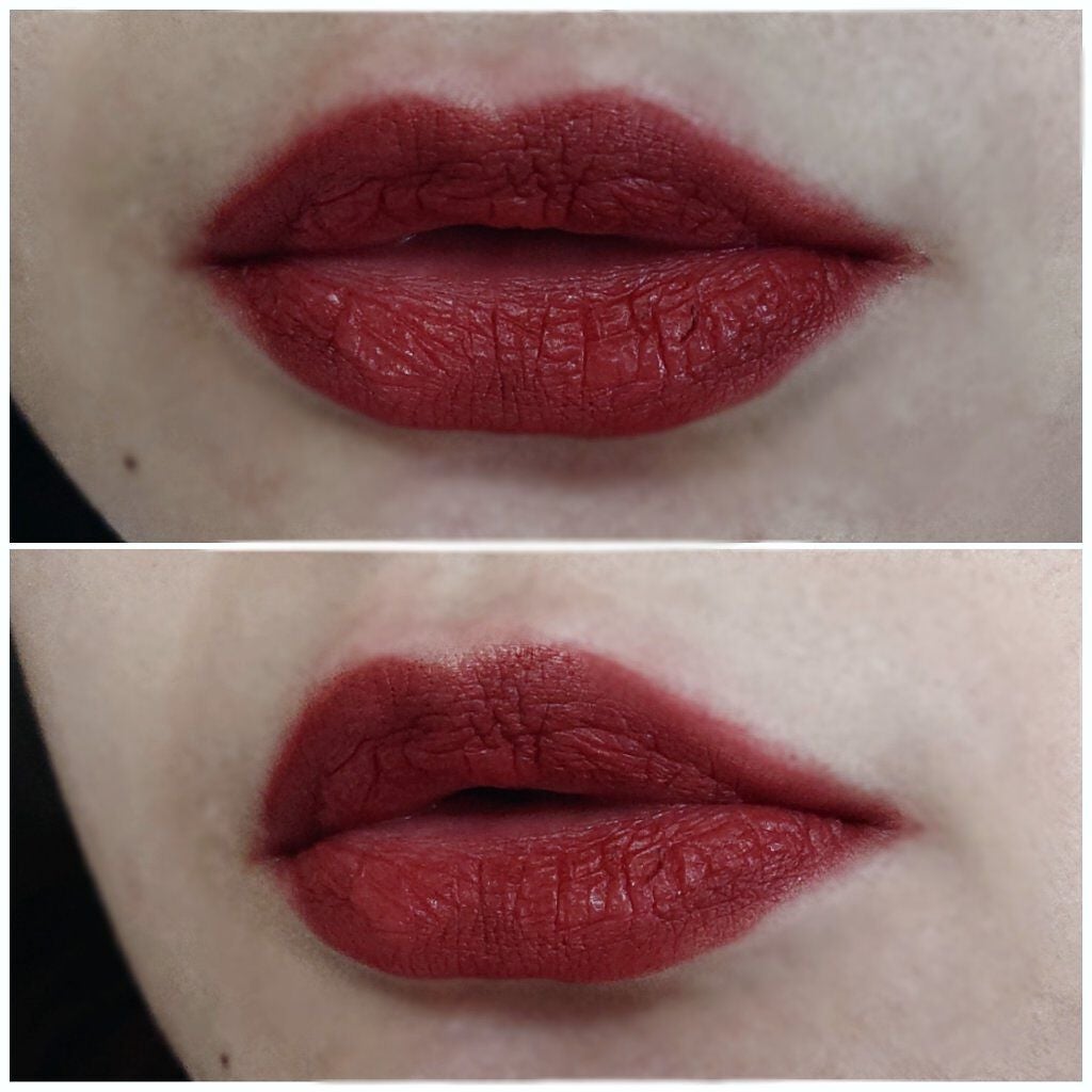 ルージュ インテンス ベルベット スリムリップ/PERFECT DIARY/口紅を使ったクチコミ(5枚目)