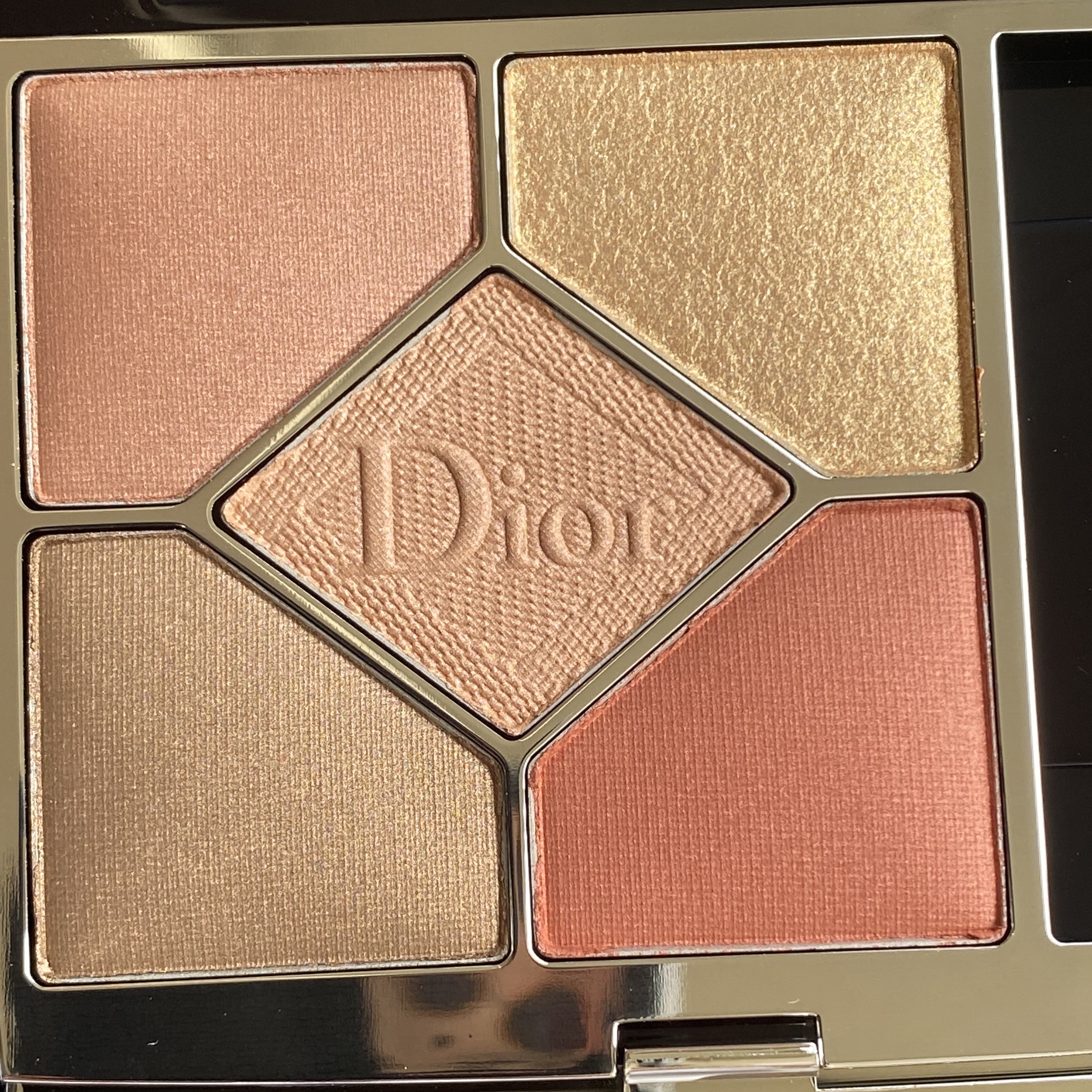 【旧】サンク クルール クチュール 719 オーガンザ/Dior/アイシャドウパレットを使ったクチコミ（2枚目）