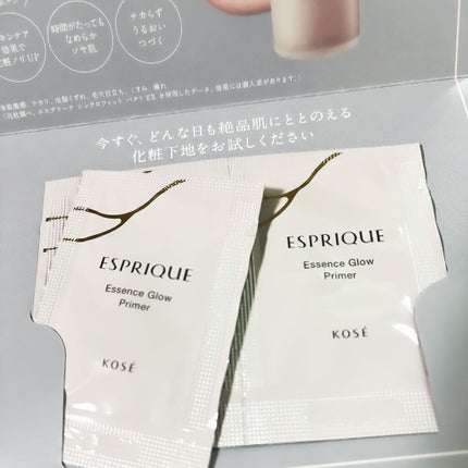 エッセンス グロウ プライマー/ESPRIQUE/化粧下地を使ったクチコミ(3枚目)