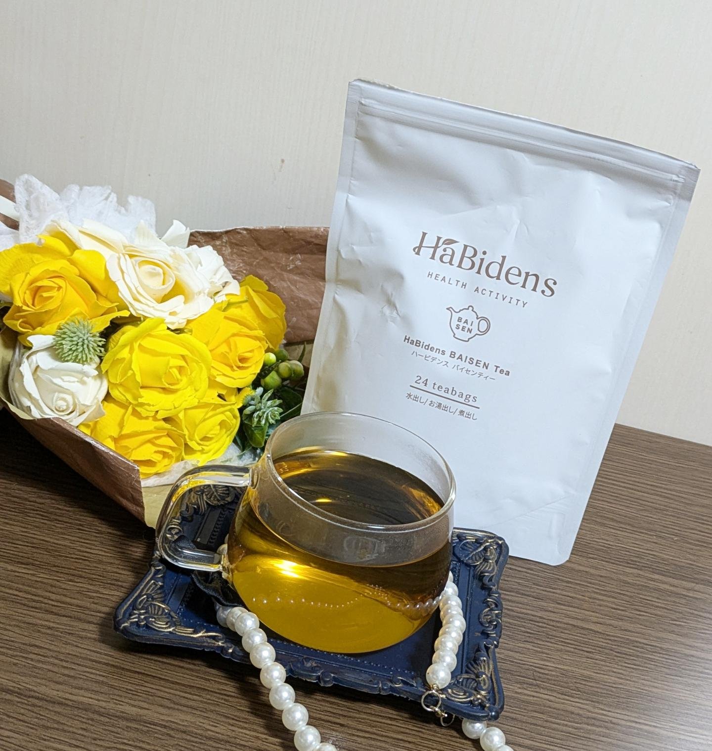 HaBidens BAISEN Tea /HaBidens/ドリンクを使ったクチコミ（1枚目）