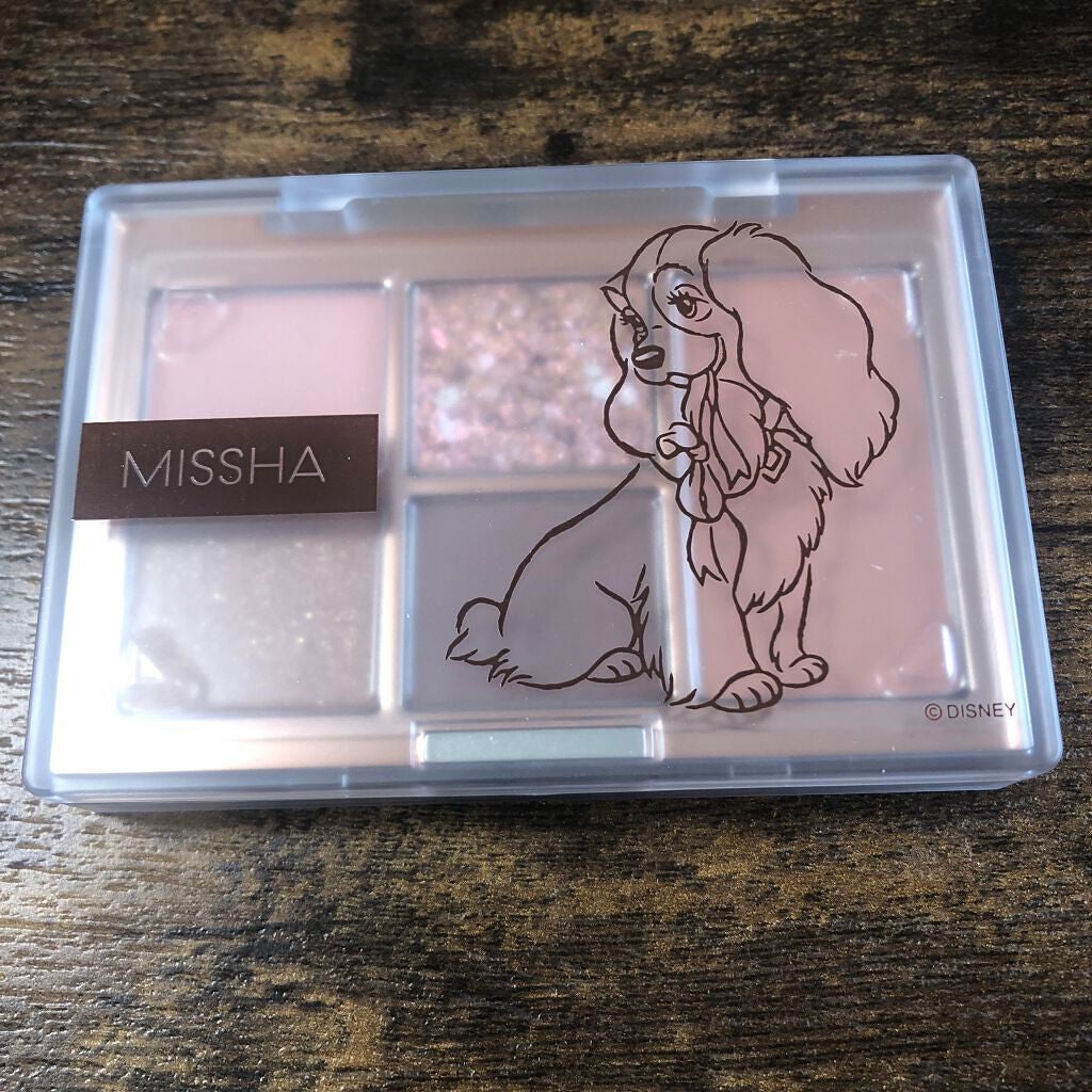 イージーフィルター シャドウパレット ディズニーシリーズ/MISSHA/アイシャドウパレットを使ったクチコミ(2枚目)