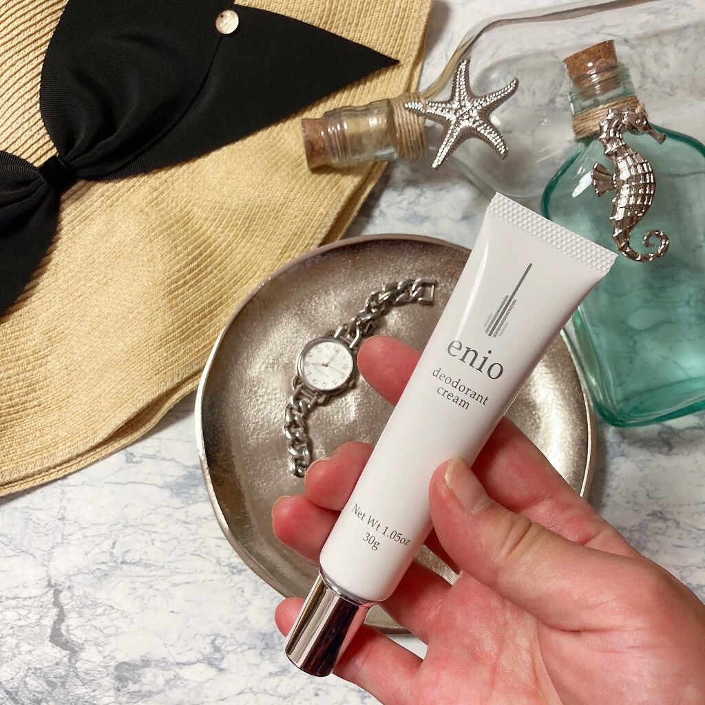 Rie_beauty on LIPS 「エニオデオドラントクリームはワキガ、汗臭に効果が認めれた医薬部..」(2枚目)