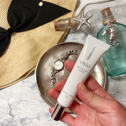 Rie_beauty on LIPS 「エニオデオドラントクリームはワキガ、汗臭に効果が認めれた医薬部..」(2枚目)