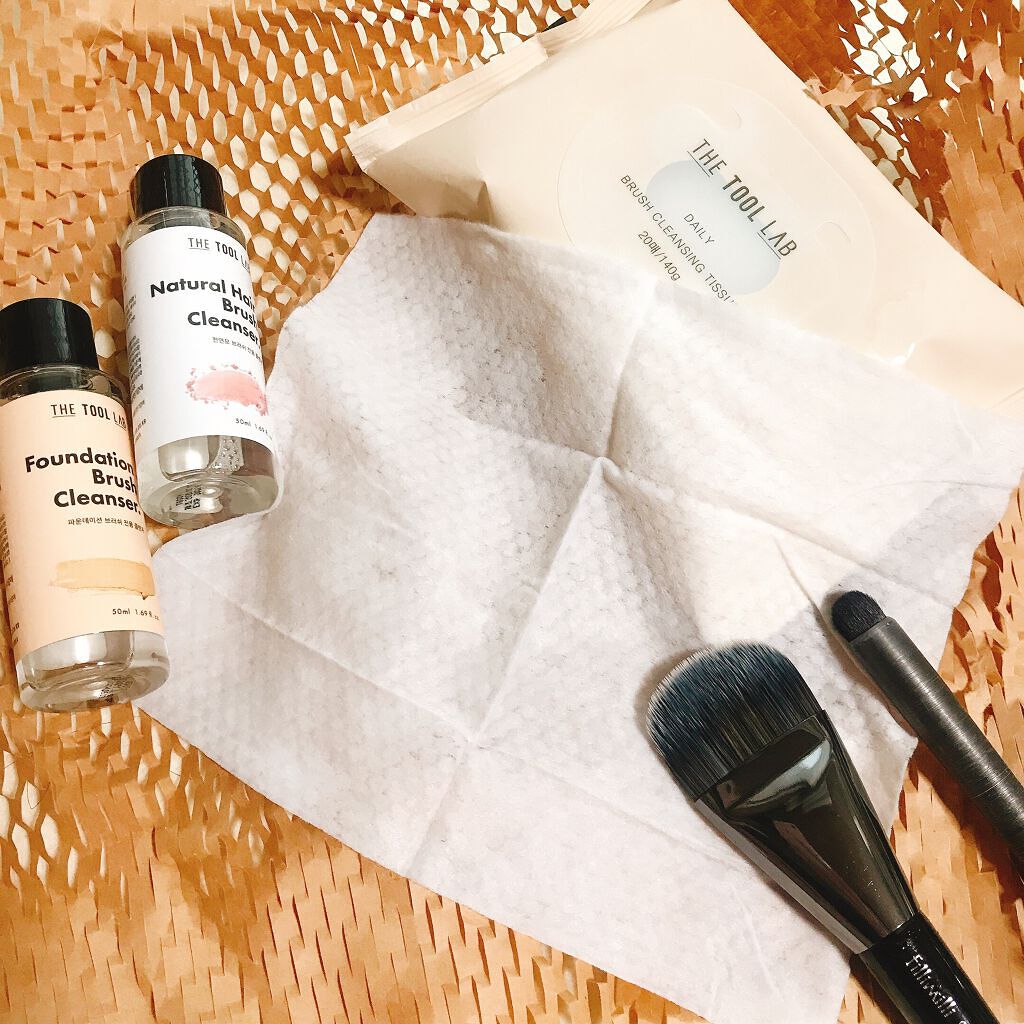 ブラシクレンジングシート/THE TOOL LAB/その他化粧小物を使ったクチコミ(7枚目)