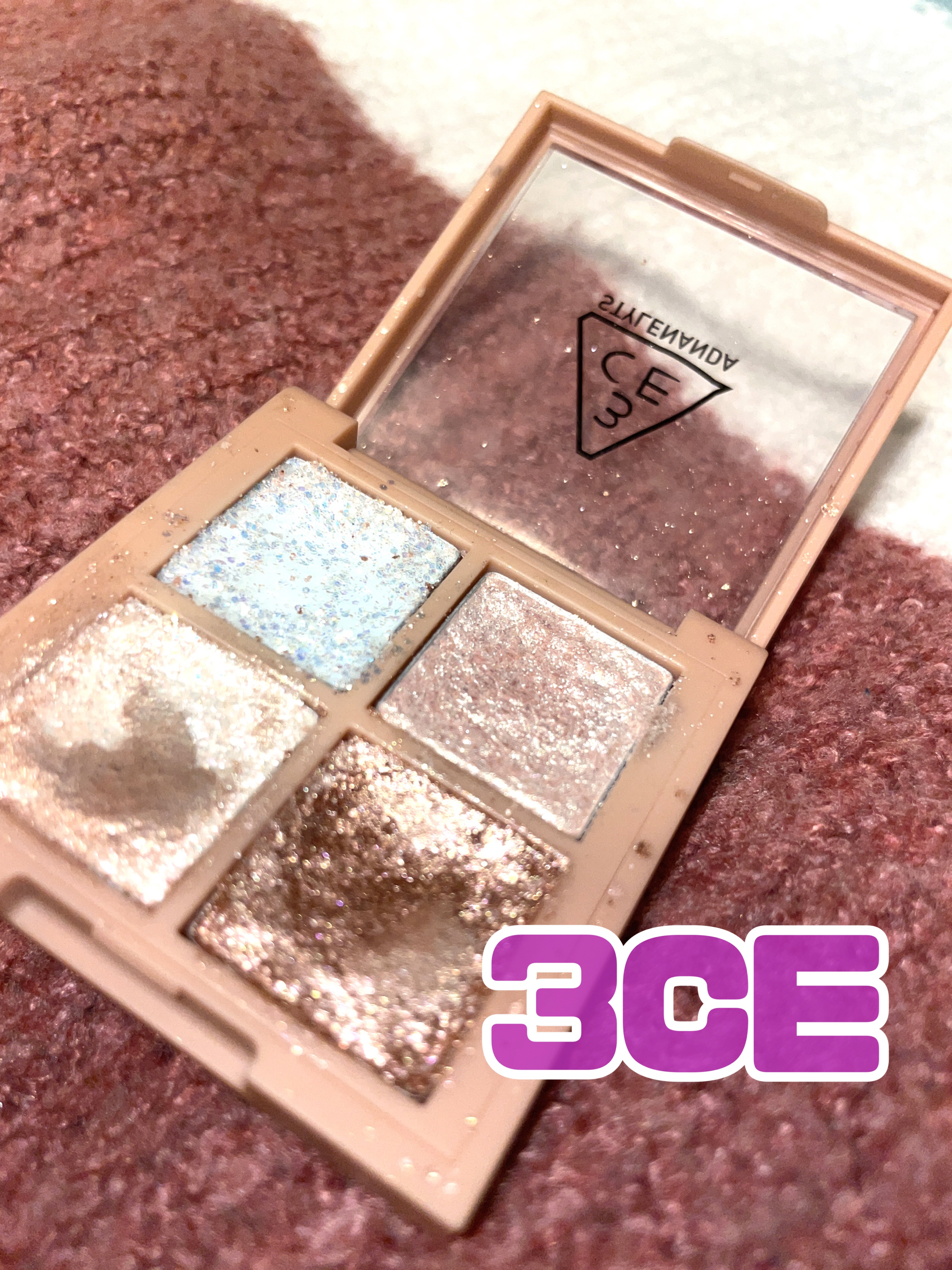 3CE ミニ マルチアイカラーパレット/3CE/アイシャドウパレットを使ったクチコミ（1枚目）