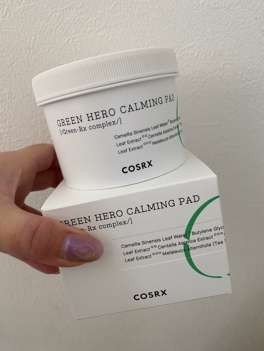 ワンステップグリーンカーミングパッド/COSRX/トナーパッドを使ったクチコミ(2枚目)