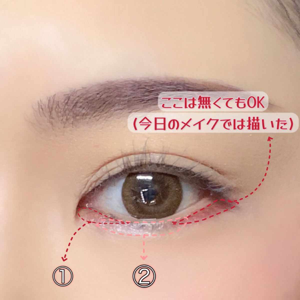 アイシャドウベース/キャンメイク/アイシャドウベースを使ったクチコミ(3枚目)