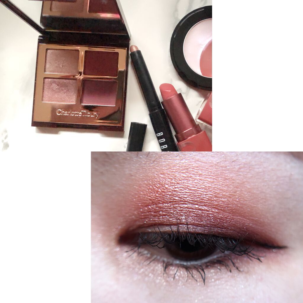 あゆみ on LIPS 「・\#todaysmake/・アイシャドウ☑@シャーロットティ..」(2枚目)