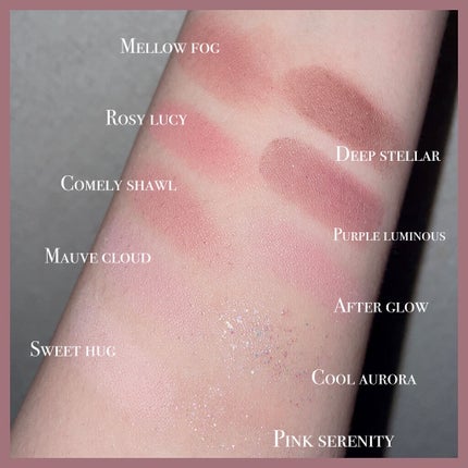 MDショールモーメント アイシャドウパレット/mude/アイシャドウパレットを使ったクチコミ(3枚目)