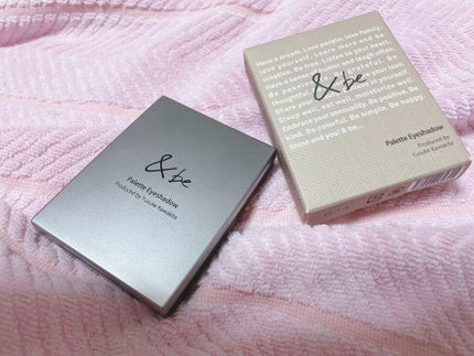 パレットアイシャドウ/&be/アイシャドウパレットを使ったクチコミ(1枚目)