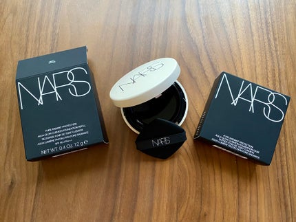 ピュアラディアントプロテクション アクアティックグロー クッションファンデーション SPF50+/PA+++/NARS/クッションファンデーションを使ったクチコミ(1枚目)
