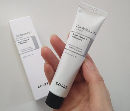 RXザ・レチノール0.1クリーム/COSRX/フェイスクリームを使ったクチコミ(1枚目)