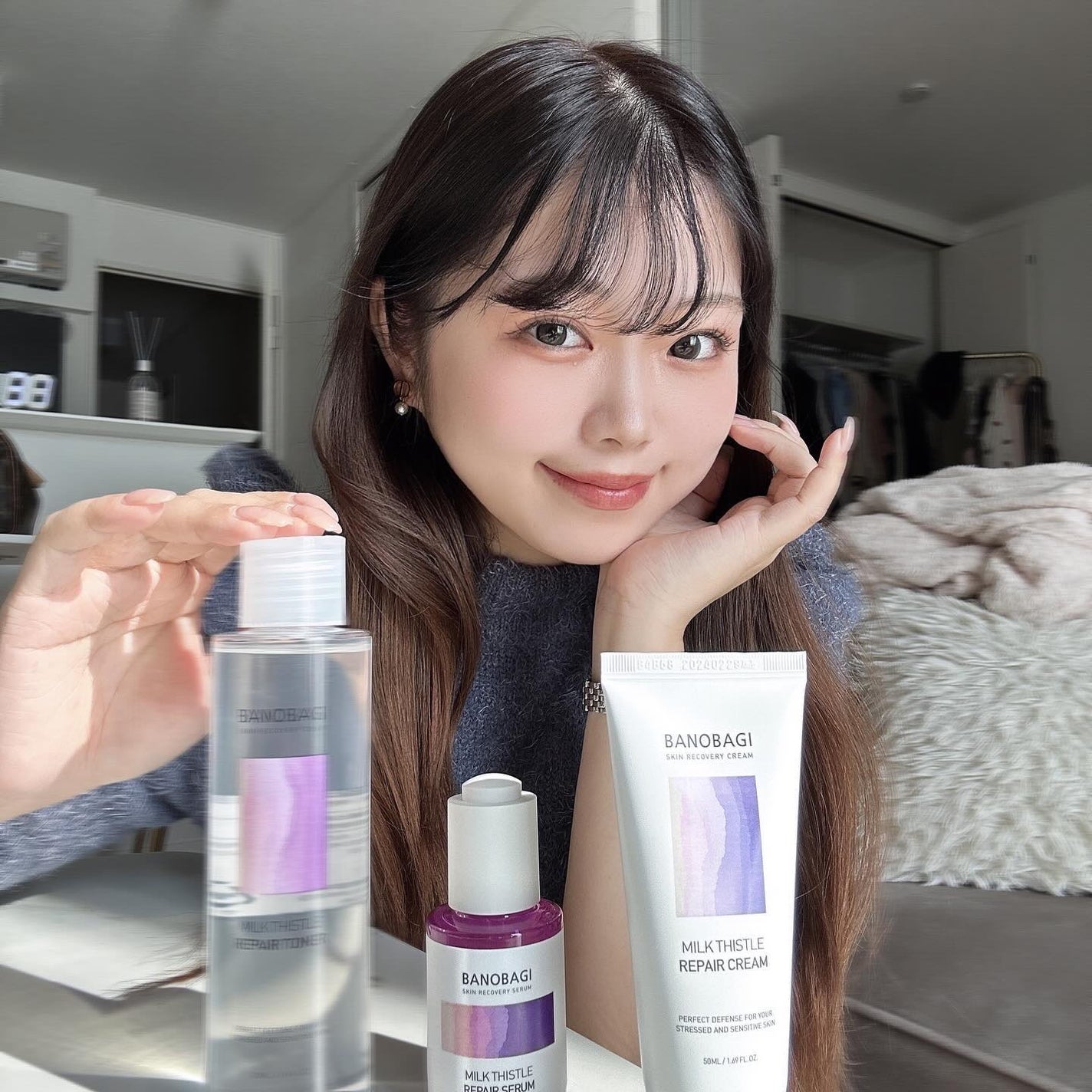 ミルクシスル リペアトナー/BANOBAGI/化粧水を使ったクチコミ(2枚目)