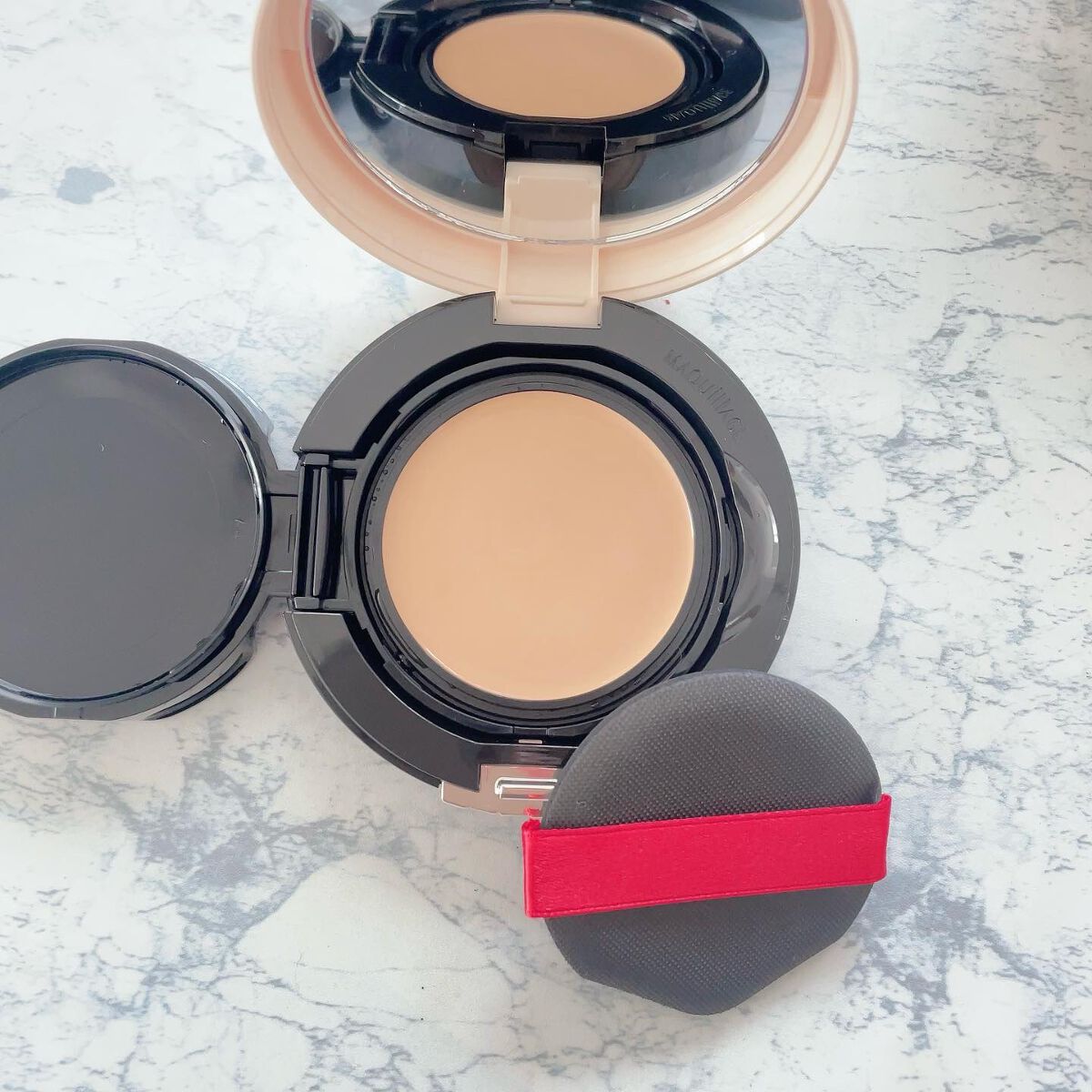 ドラマティッククッションジェリー/マキアージュ/クッションファンデーションを使ったクチコミ(3枚目)