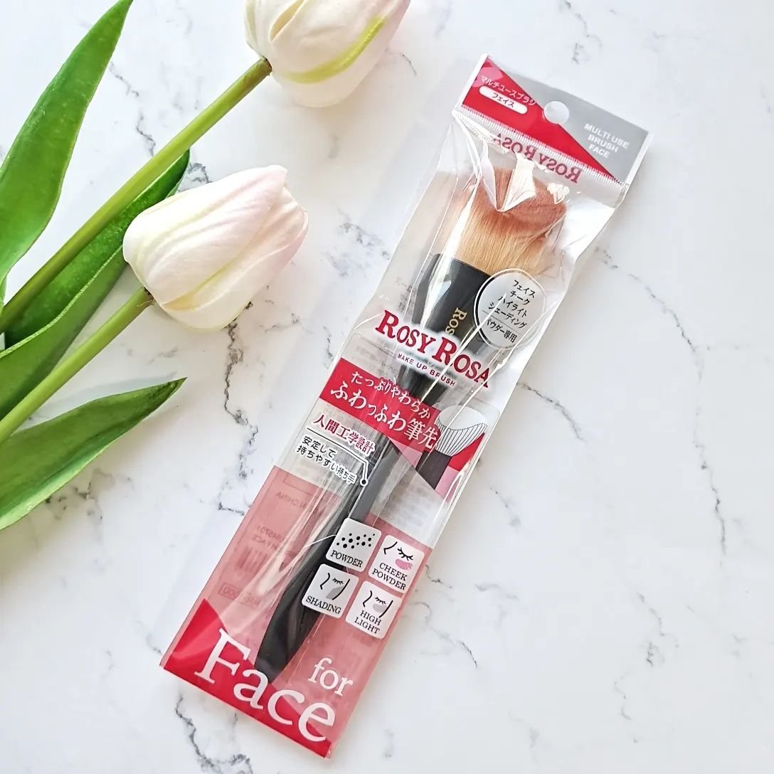 マルチユースブラシ〈フェイス〉/ロージーローザ/メイクブラシを使ったクチコミ（2枚目）