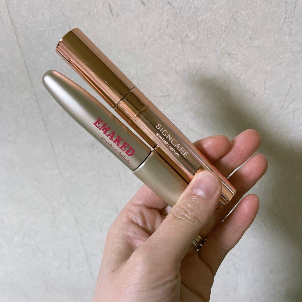 EMAKED(エマーキット)/水橋保寿堂製薬/まつげ美容液を使ったクチコミ(3枚目)