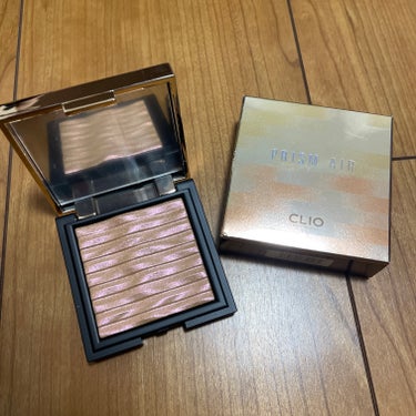 CLIO プリズム エアー ハイライターのクチコミ「CLIO
プリズム エアー ハイライター
01 GOLD SHEER
02　FAIRY PIN.....」（2枚目）