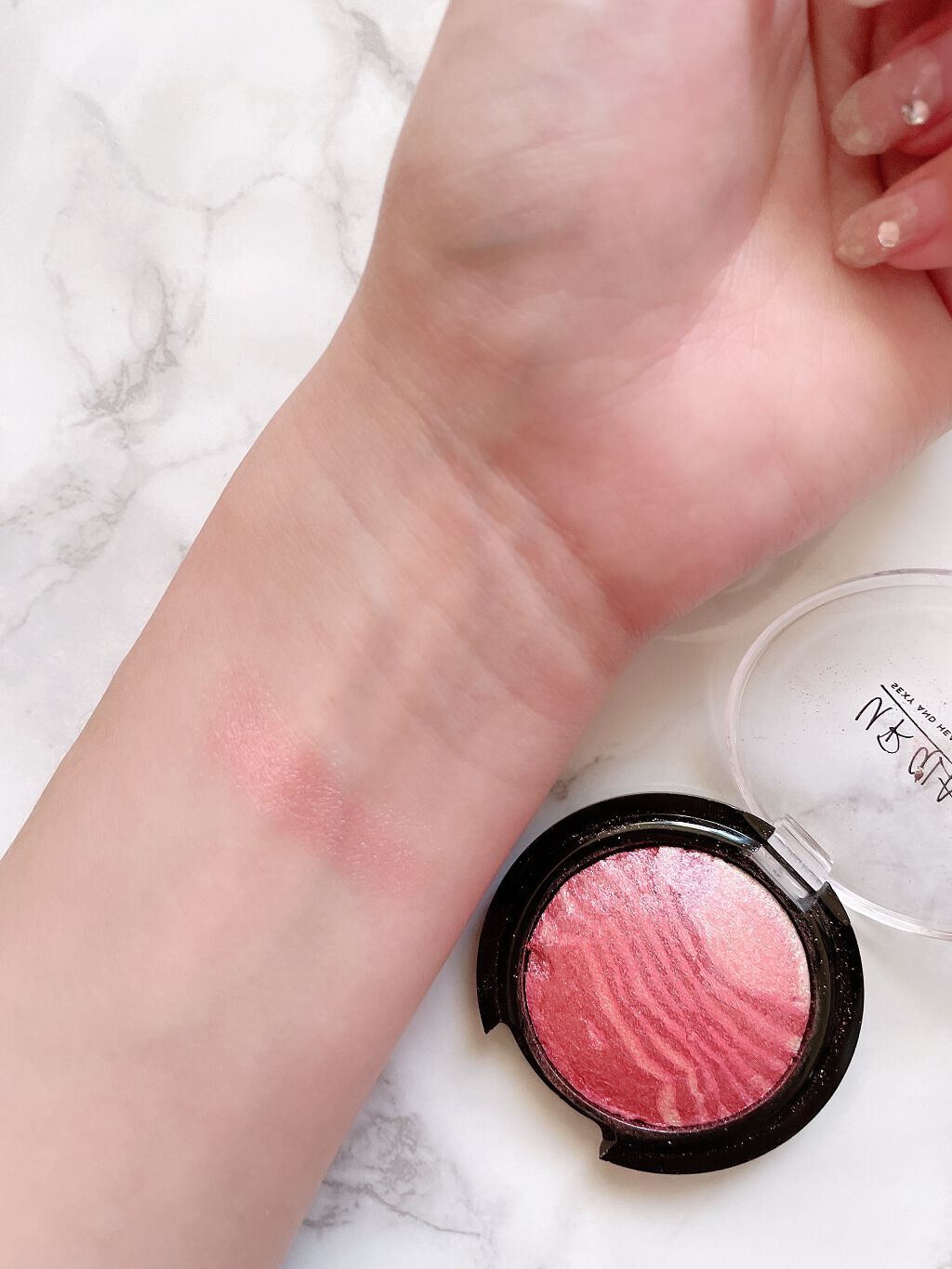 UR GLAM　EYE & CHEEK COLOR/U R GLAM/単色アイシャドウを使ったクチコミ（3枚目）