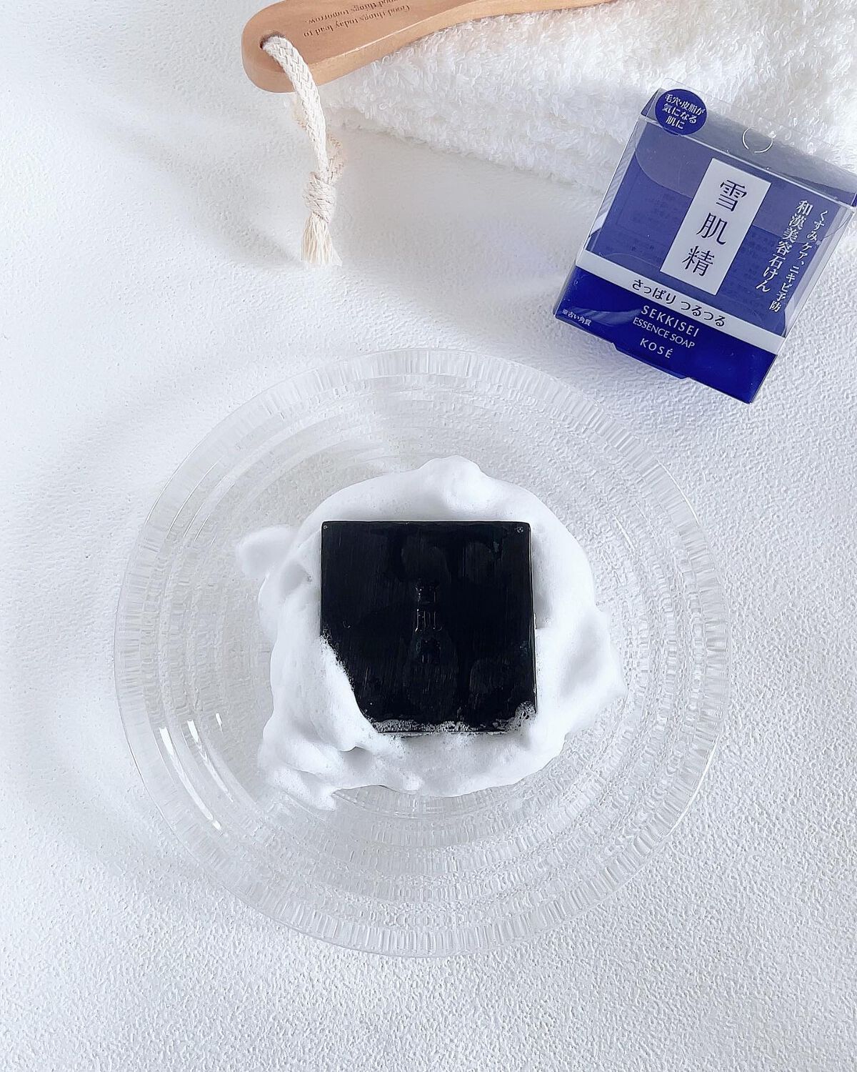エッセンス ソープ/雪肌精/洗顔石鹸を使ったクチコミ（1枚目）