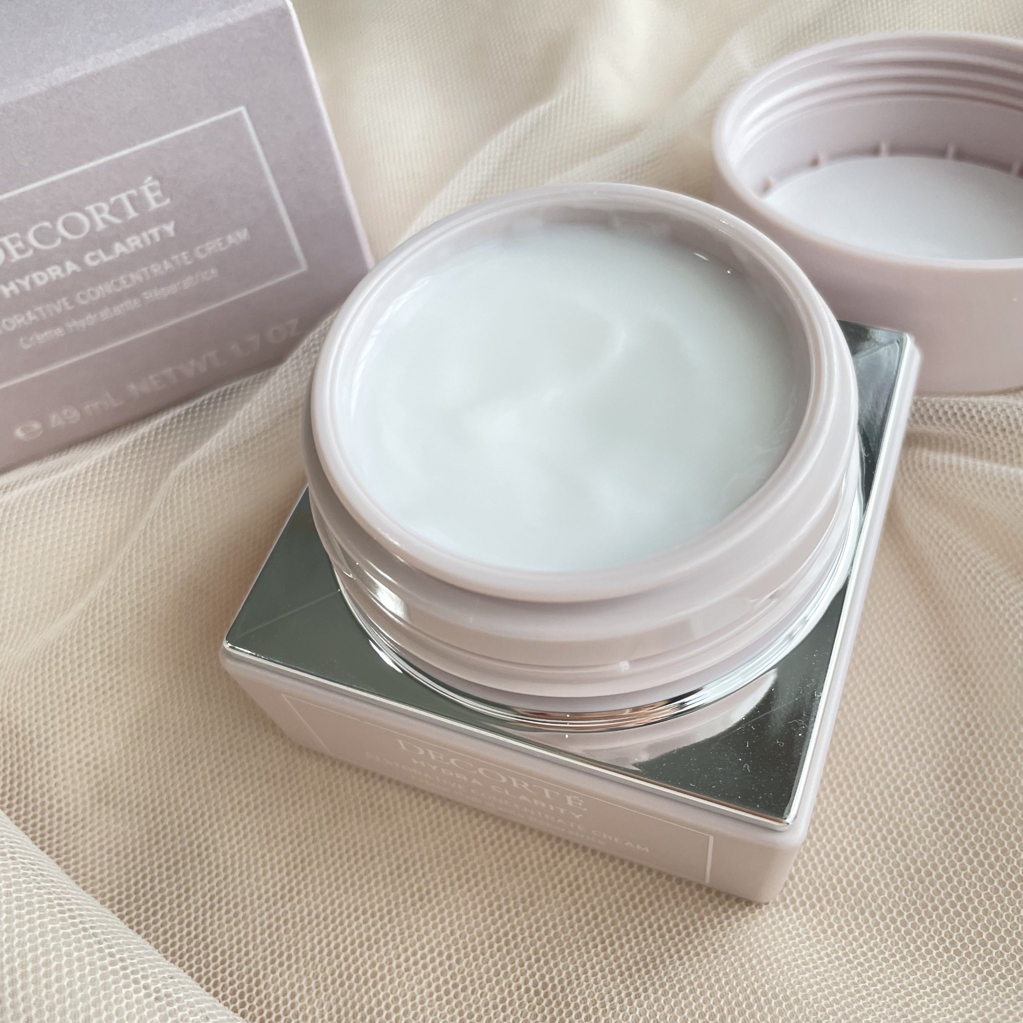 イドラクラリティ　コンセントレート クリーム  50g(本体)/DECORTÉ/フェイスクリームを使ったクチコミ（2枚目）