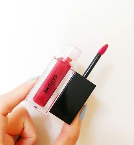 ブルーミングリップグロウ/CAROME./口紅を使ったクチコミ(4枚目)