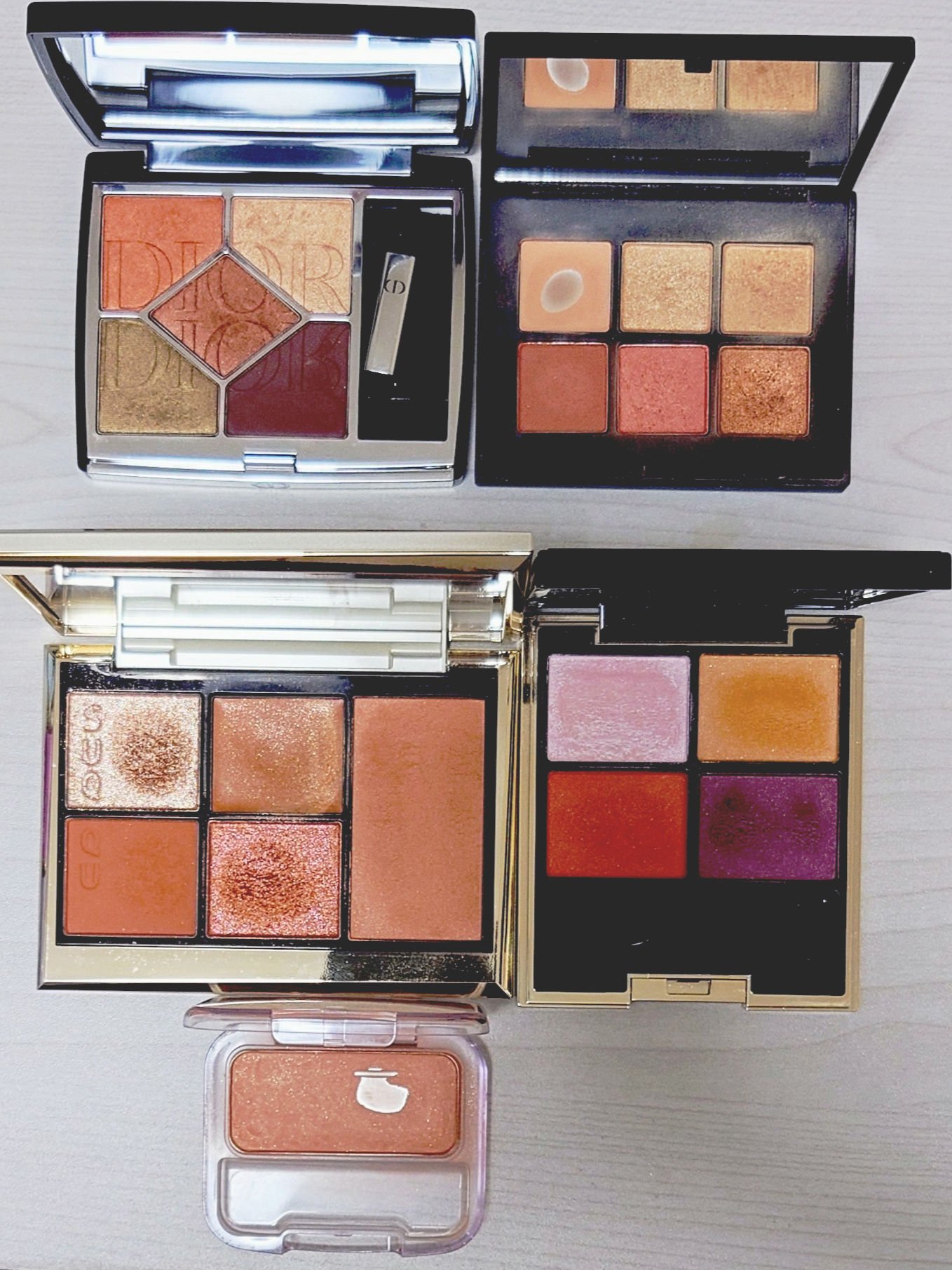 ヴォワヤジュールアイシャドウパレット/NARS/アイシャドウパレットを使ったクチコミ（3枚目）