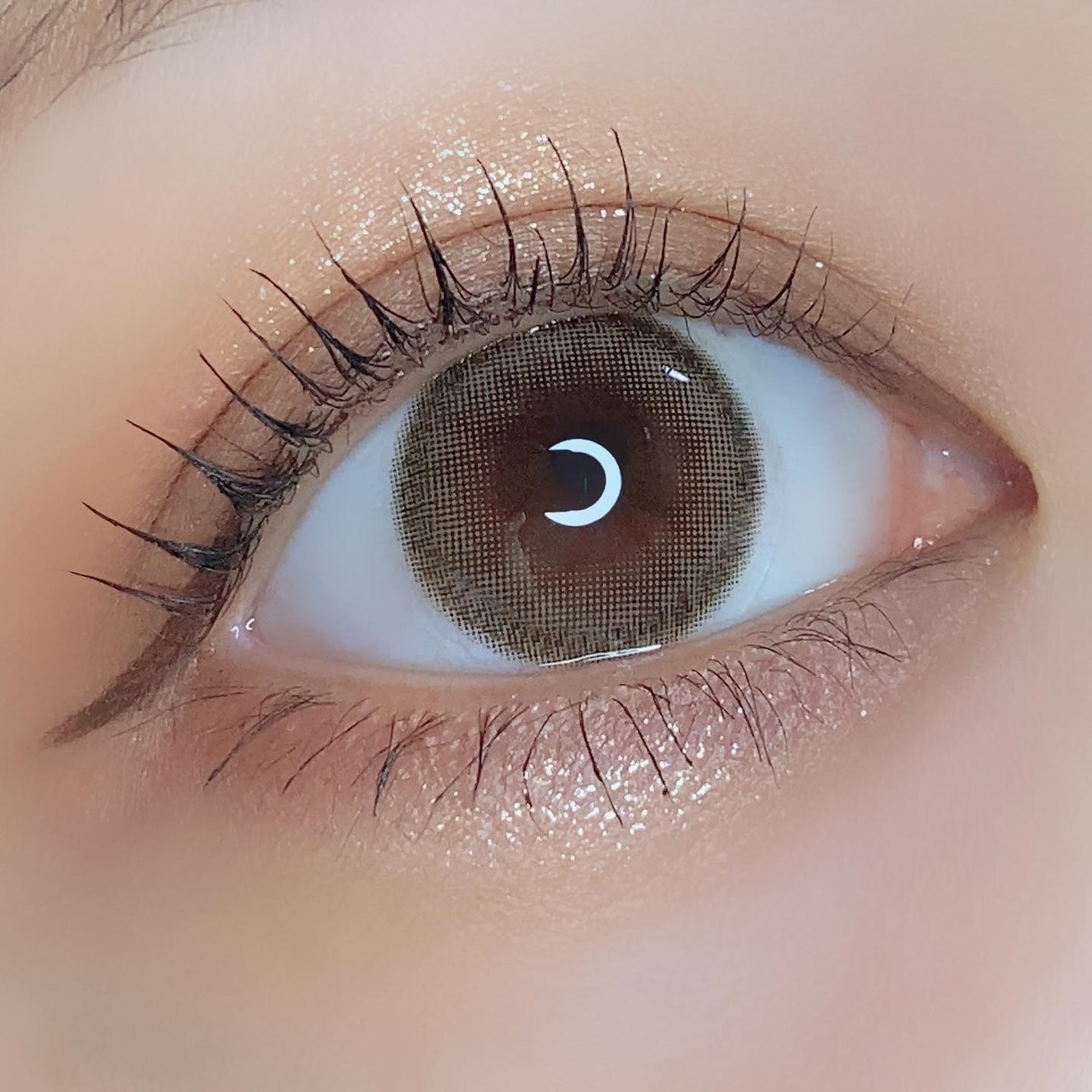 Peaceful Kristen/Hapa kristin/カラーコンタクトレンズを使ったクチコミ(3枚目)