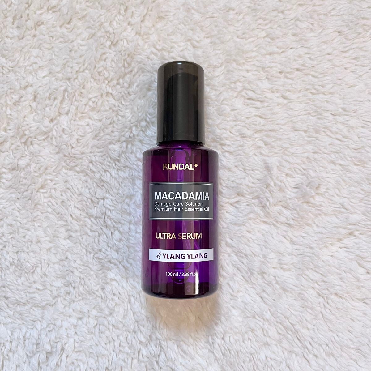 クンダル マカダミア ウルトラヘアセラム /KUNDAL/ヘアオイルを使ったクチコミ(1枚目)
