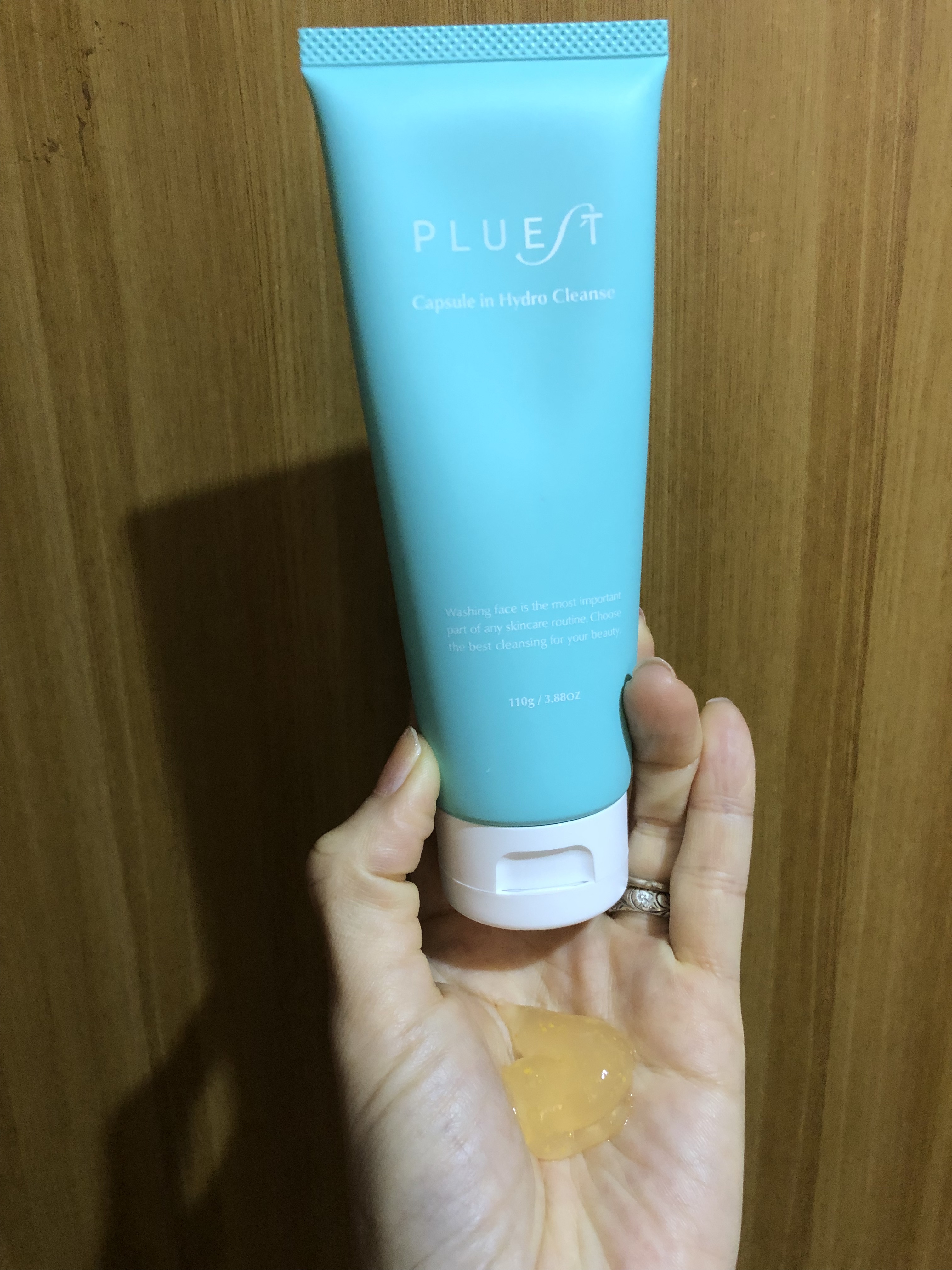 カプセルインハイドロクレンズ/PLUEST/クレンジングジェルを使ったクチコミ（2枚目）