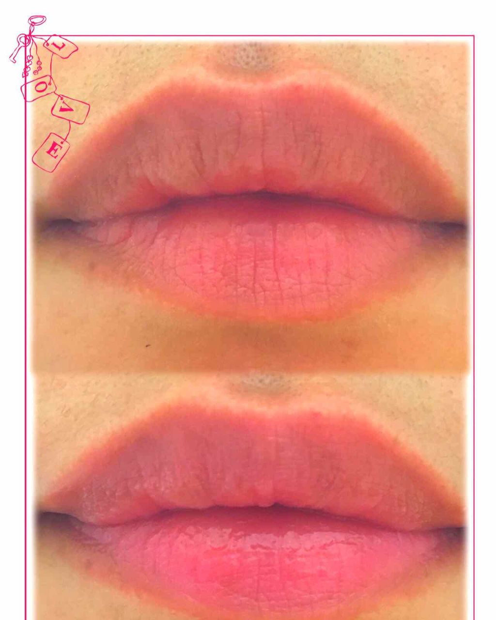 フェイクヌードリップ/素肌記念日/リップティントを使ったクチコミ(4枚目)