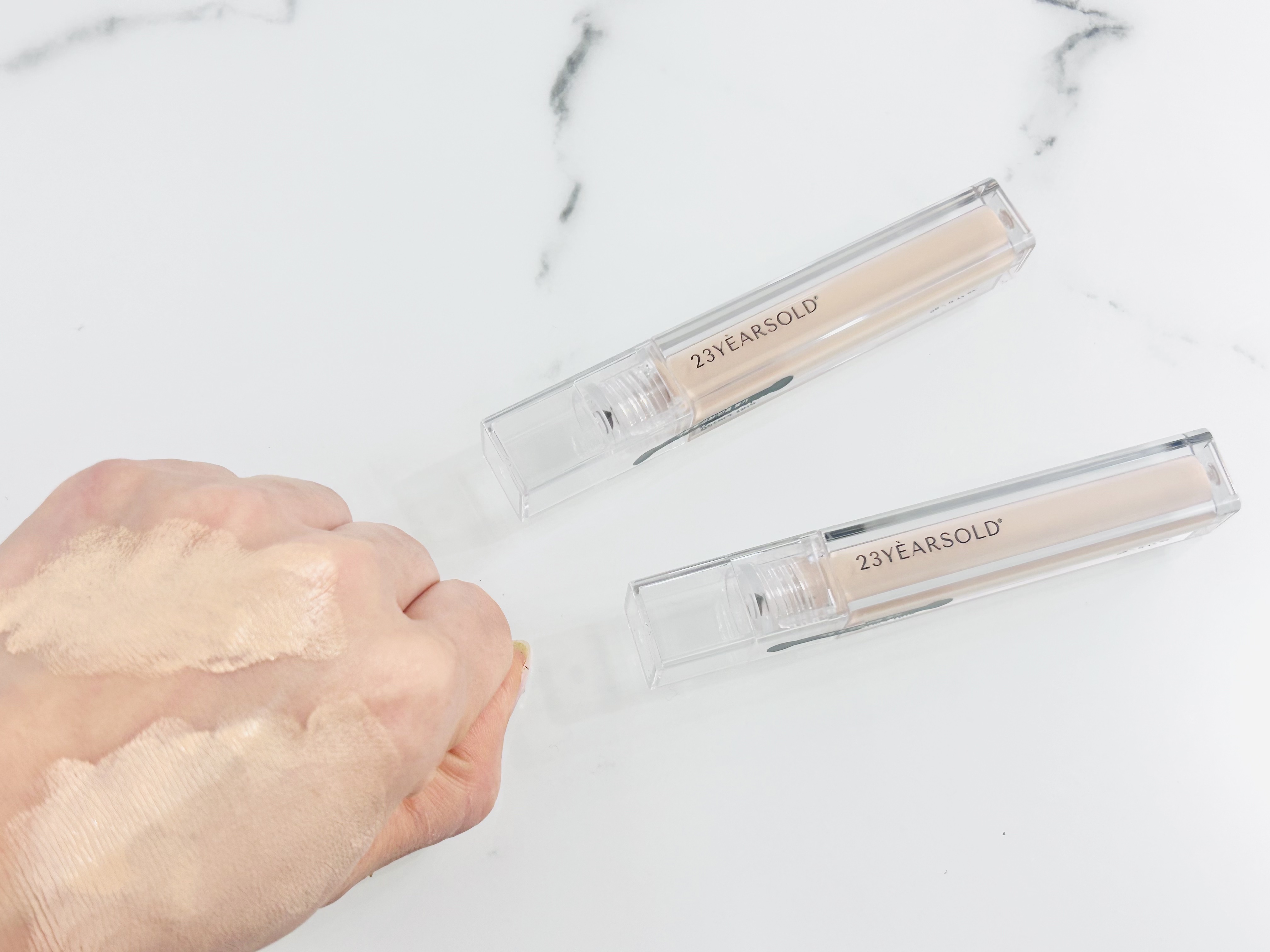 ダーマシンコンシーラー 1号 グロウベージュ/23years old/リキッドコンシーラーを使ったクチコミ（2枚目）