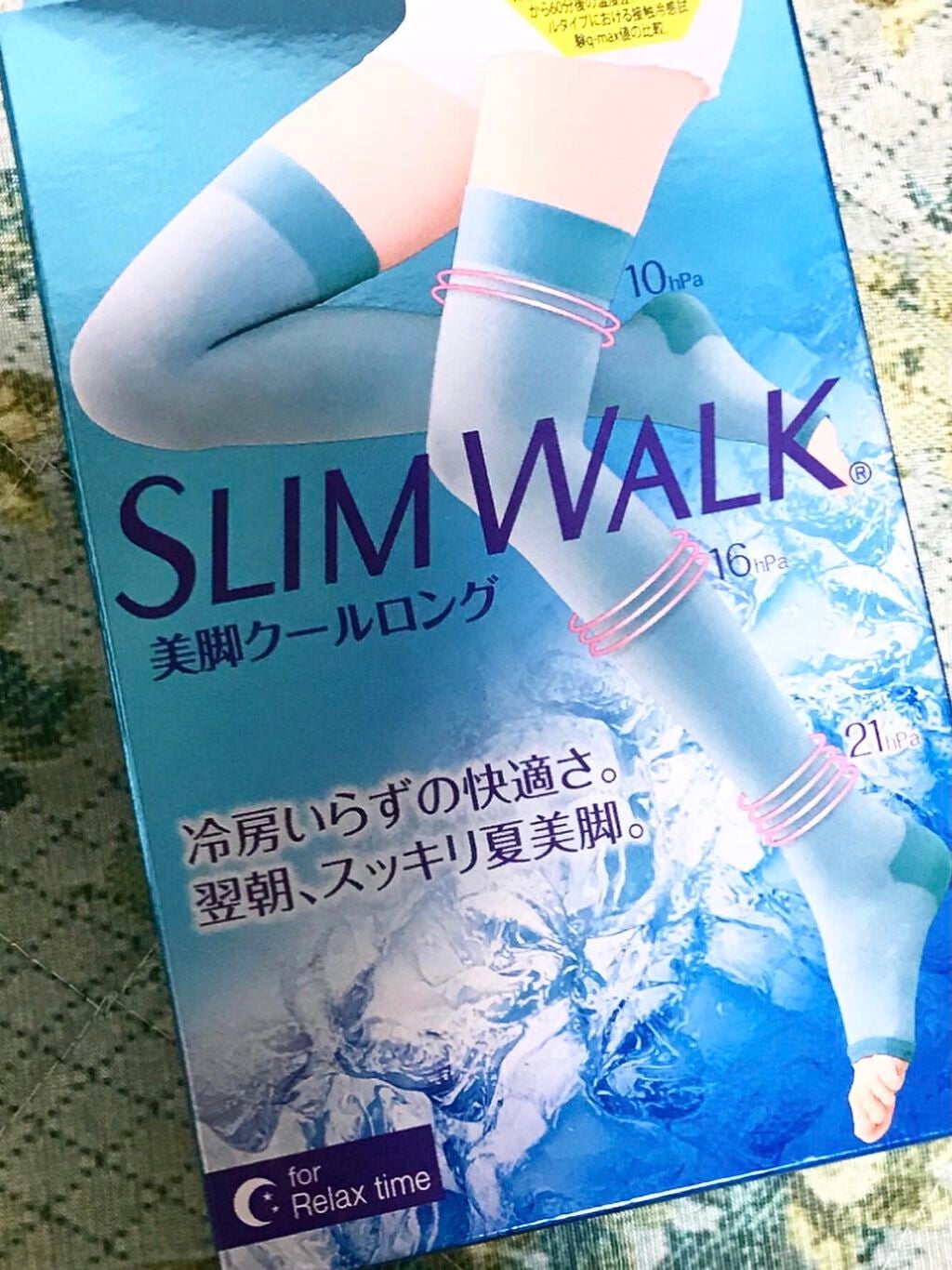 美脚ロング 朝までクール/SLIMWALK/着圧ソックス・レギンスを使ったクチコミ(1枚目)