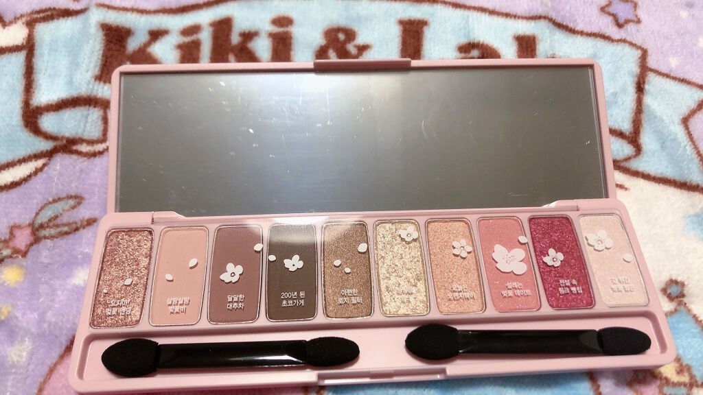 プレイカラー アイシャドウ/ETUDE/アイシャドウパレットを使ったクチコミ（2枚目）