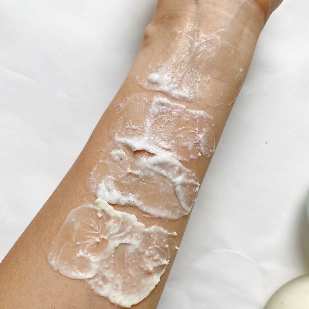 フェイスポリッシャー リフレッシング(ミント)/SABON/スクラブ・ゴマージュを使ったクチコミ(4枚目)