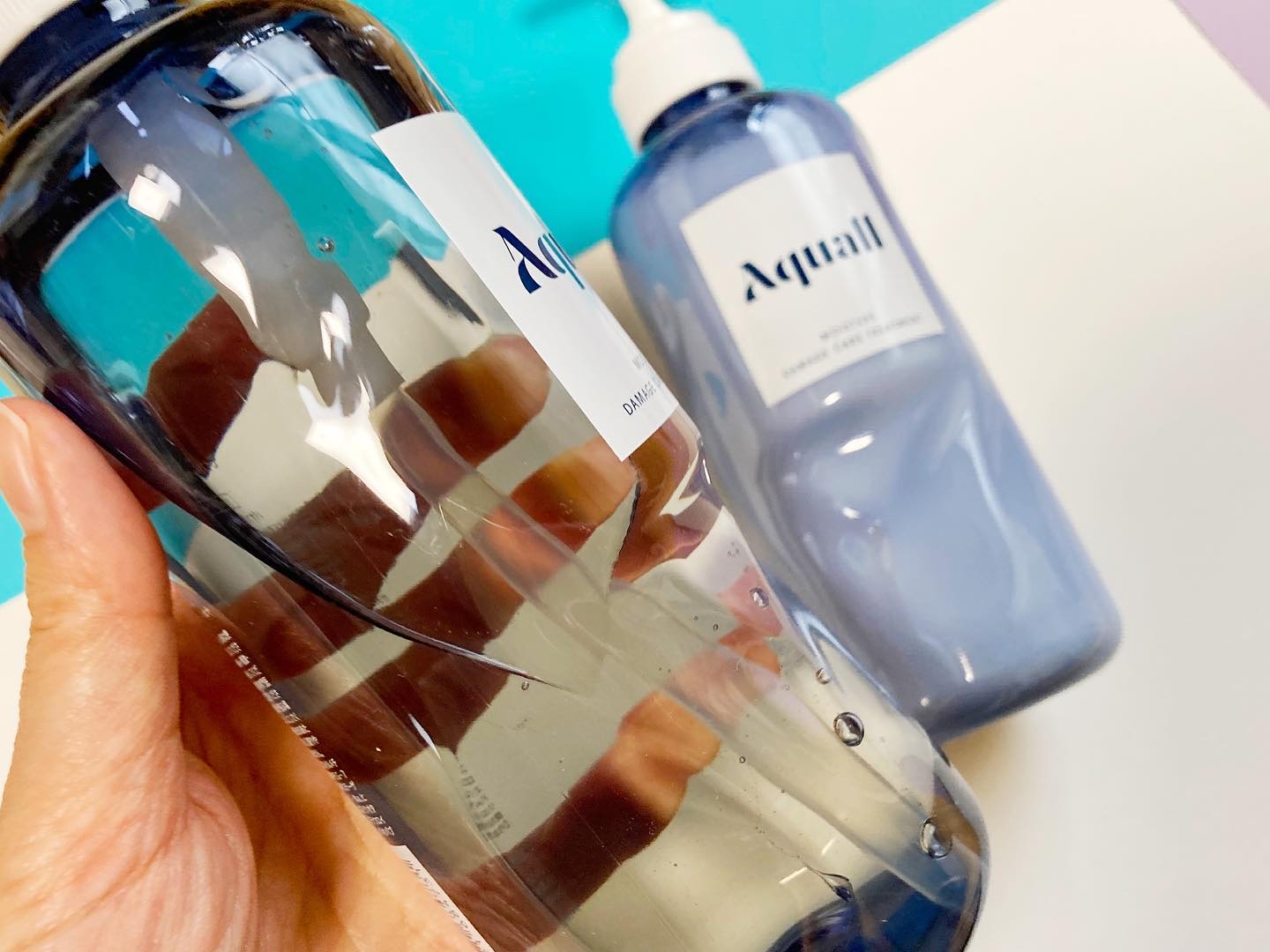 モイスチャーダメージケア シャンプー/トリートメント/Aquall/市販シャンプーを使ったクチコミ（2枚目）