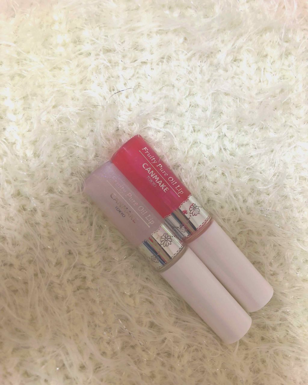 フルーティーピュアオイルリップ/キャンメイク/リップグロスを使ったクチコミ(1枚目)