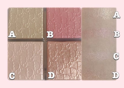 ディオール バックステージ フェイス グロウ パレット/Dior/ハイライトを使ったクチコミ(2枚目)