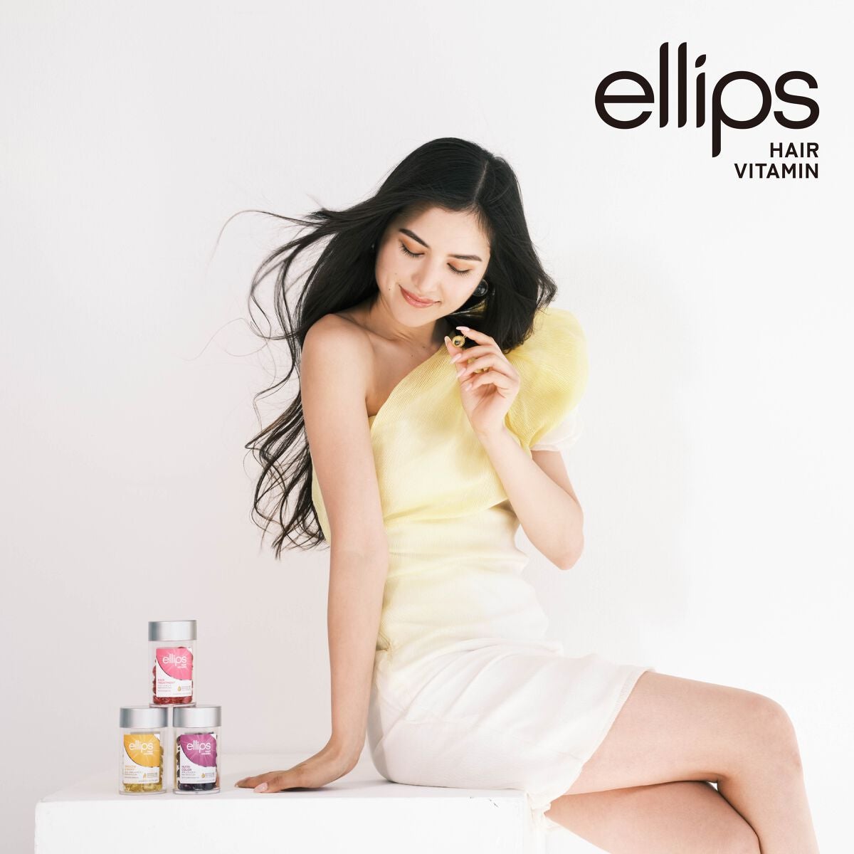 ヘアーオイル【トリートメント】/ellips/ヘアオイルを使ったクチコミ(1枚目)