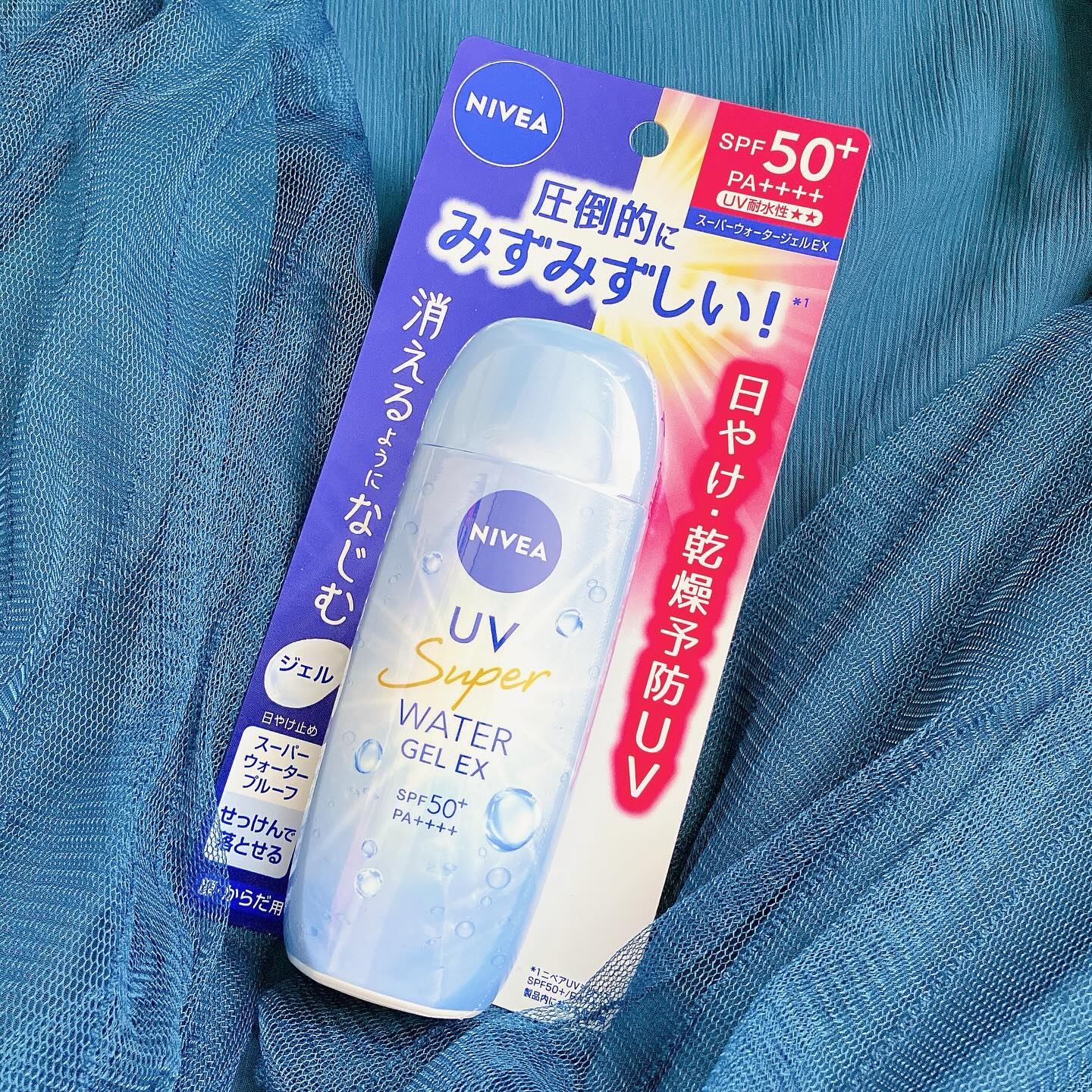 ニベアUV ウォータージェルEX/ニベア/日焼け止めジェルを使ったクチコミ（1枚目）