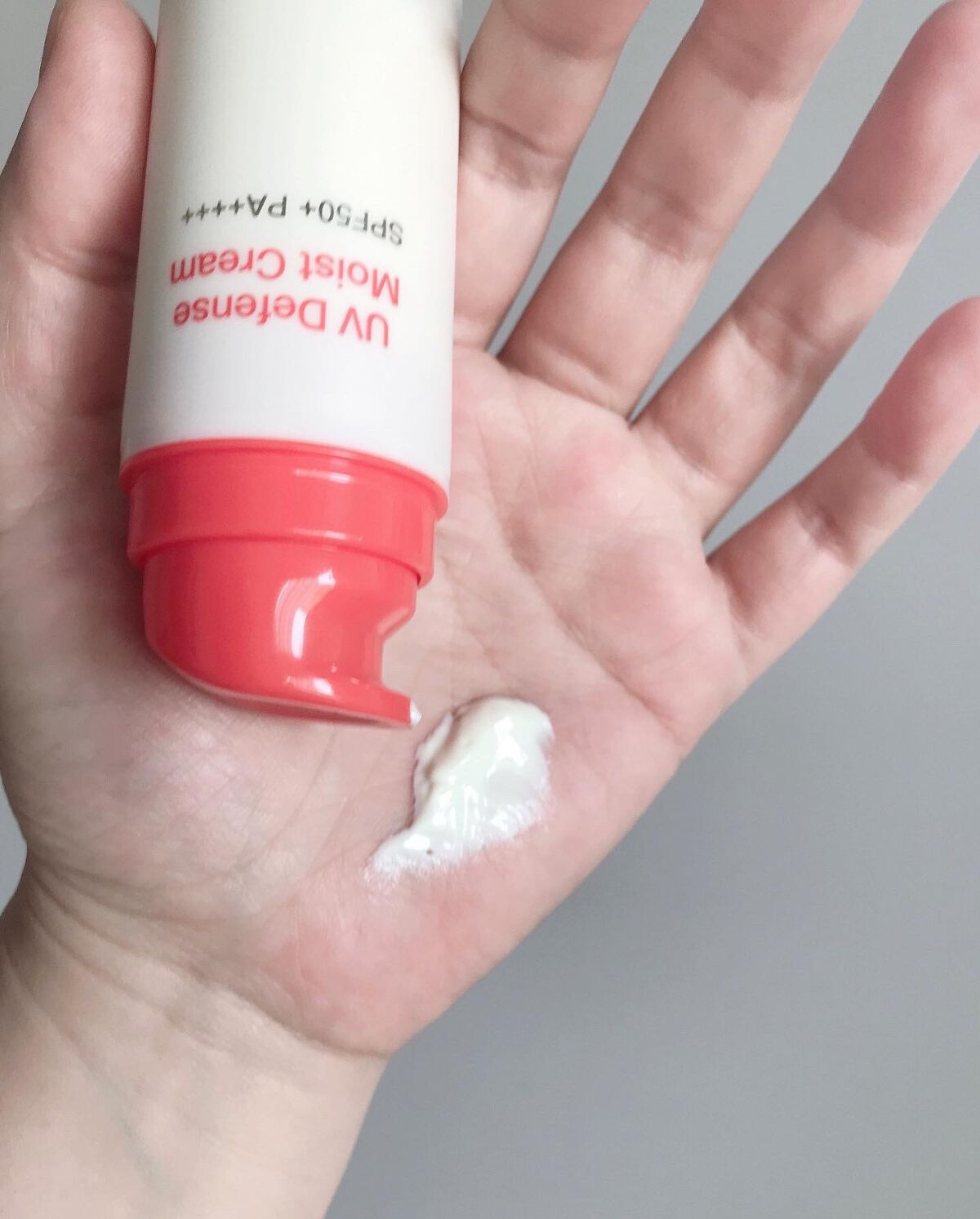 UVディフェンスモイストクリーム/By Wishtrend/日焼け止めクリームを使ったクチコミ（2枚目）